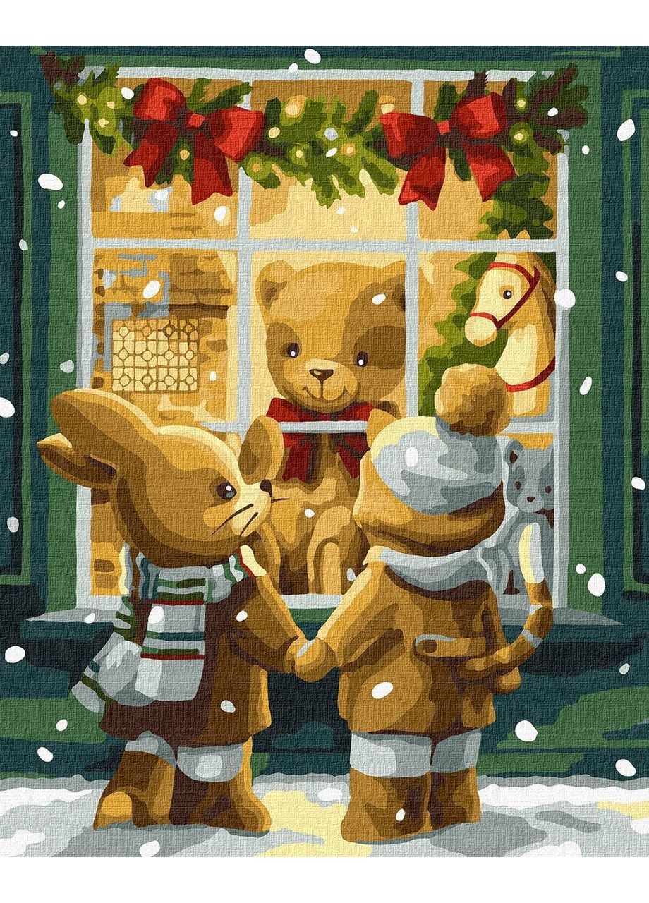 Картина за номерами Для дітей. Магазин іграшок 40*50 см KHO 6553 Ідейка (362534350)