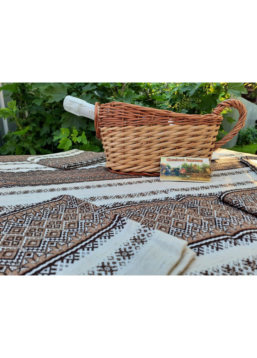 Плетена підставка для квітів No Brand (381469529)