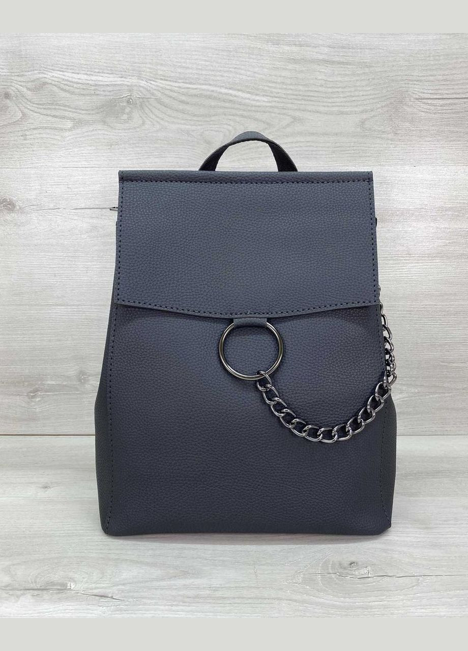 Сумка-рюкзак жіноча «Маріо» графітова Guris (354710855)