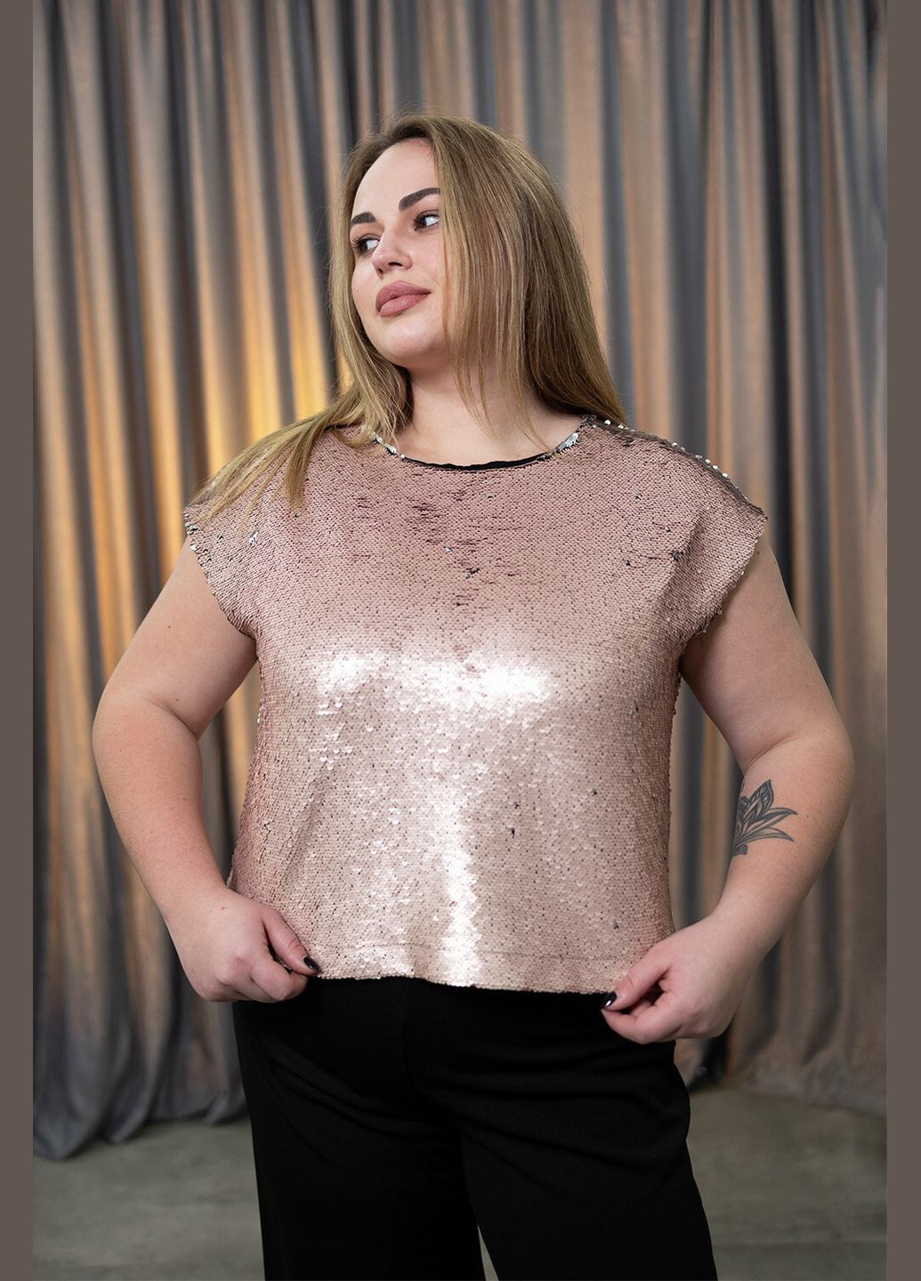 Розовая блуза star Garne