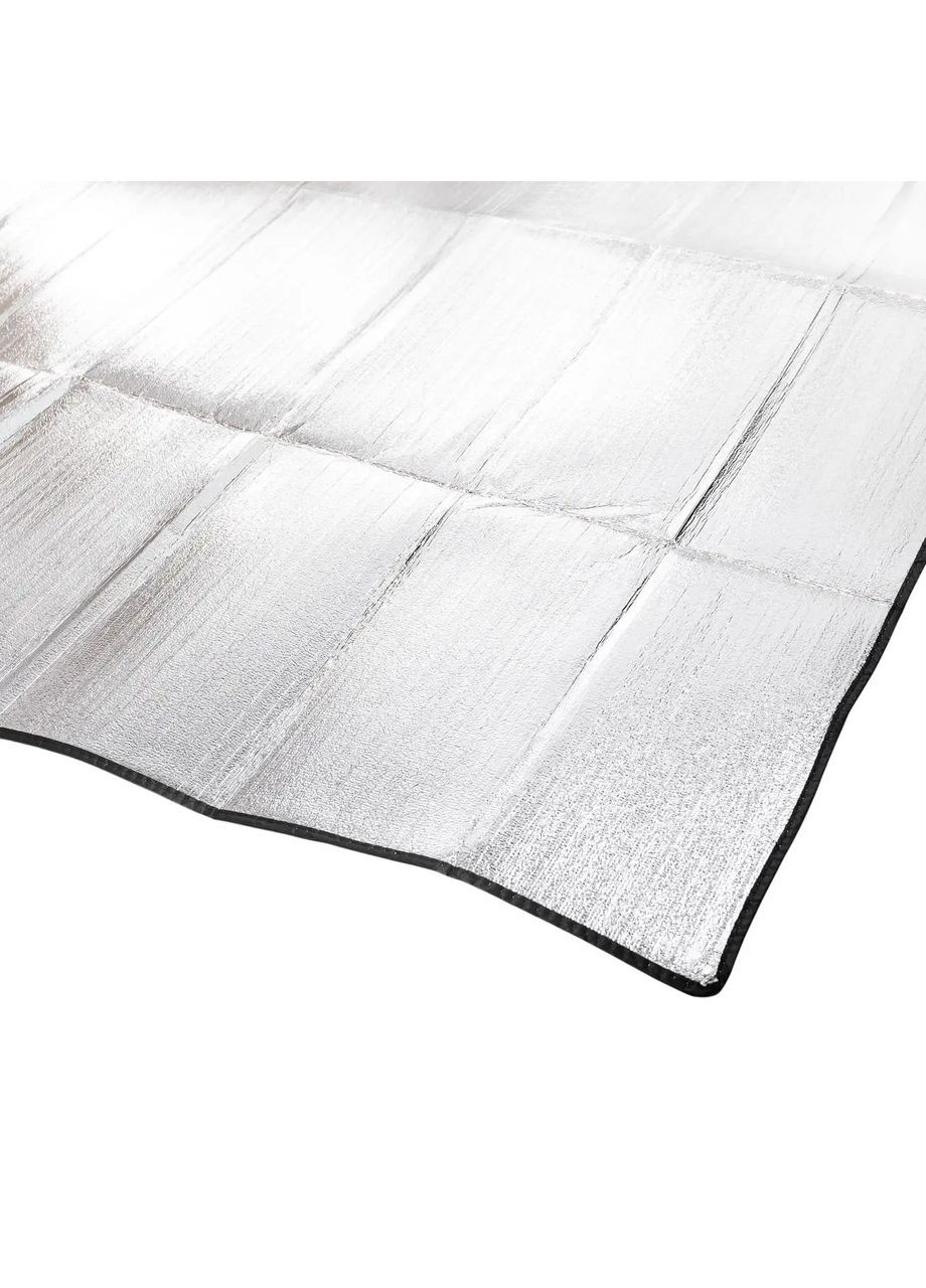 Підстилка під намет 240×240 см алюмінієвий килимок підкладка для кемпінгу вологозахисний LU-023 LUGI (370706691)