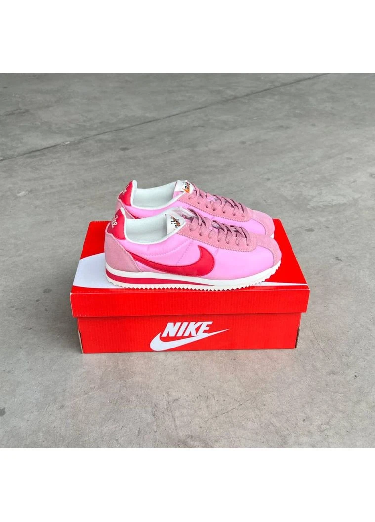 Рожеві кросівки чоловічі nike cortez pink найк кортез рожеві демісезон No Brand