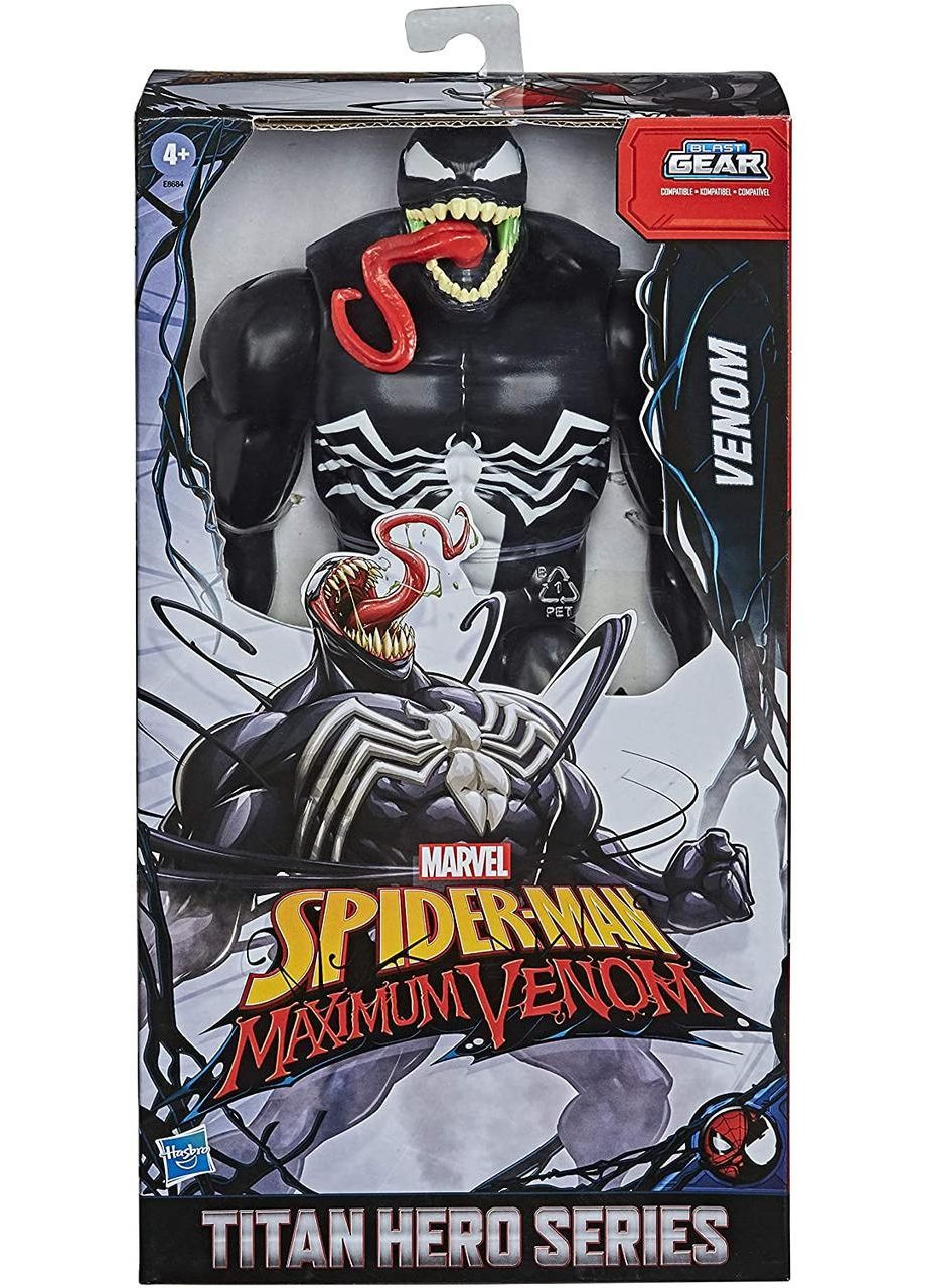 Большая игрушка Веном 30см - Venom Maximum, Titan Hero Series Blast Gear, Avengers Hasbro (346529620)