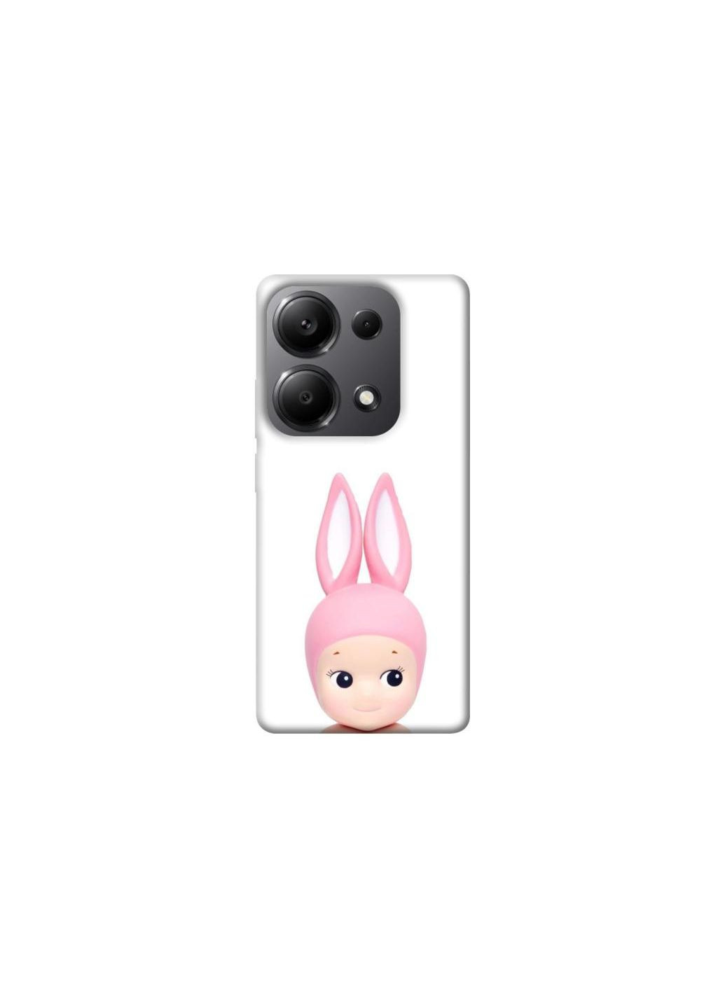 Чехол на Xiaomi Redmi Note 13 Pro 5G Minimal Bunny Peek Frontalka (352226444)
