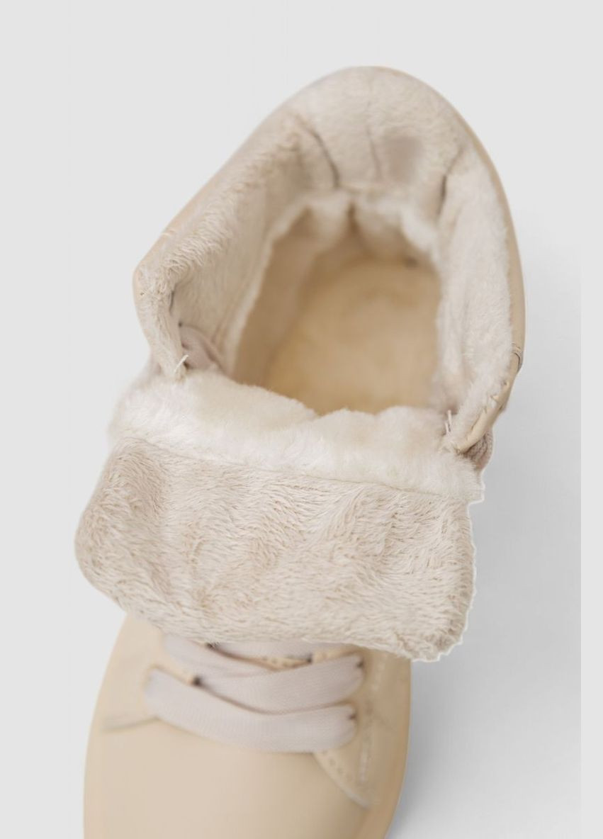 Кроссовки женские зимние на меху Ager 248RA2254 бежевые демисезоны (340052115)