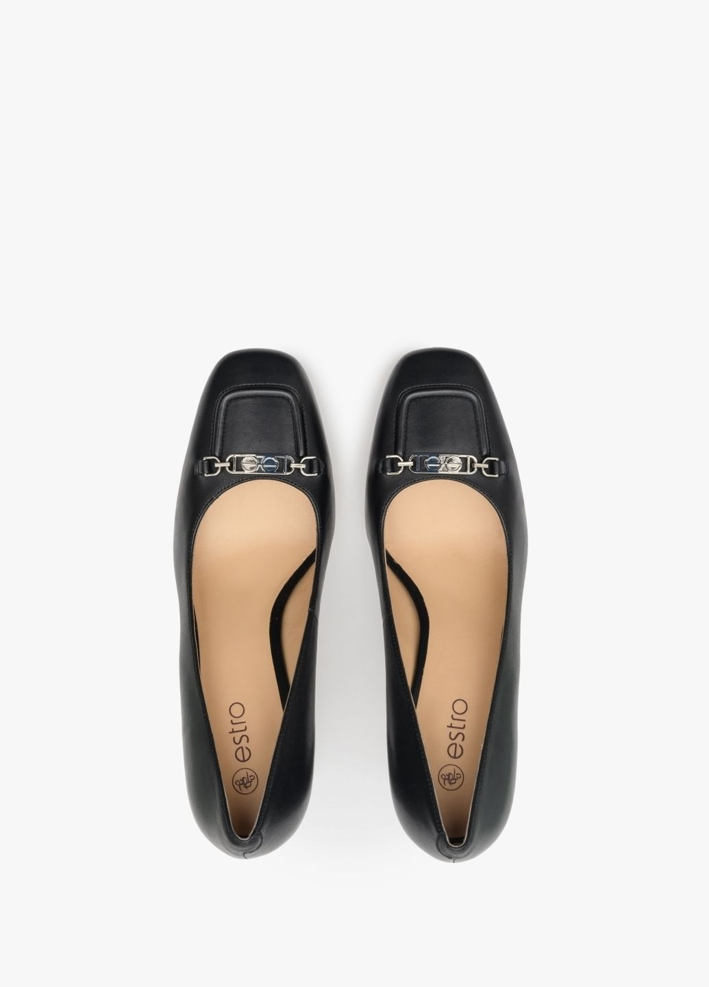 Estro Туфлі, колір чорний чорний з, україна — демісезон (326742289)