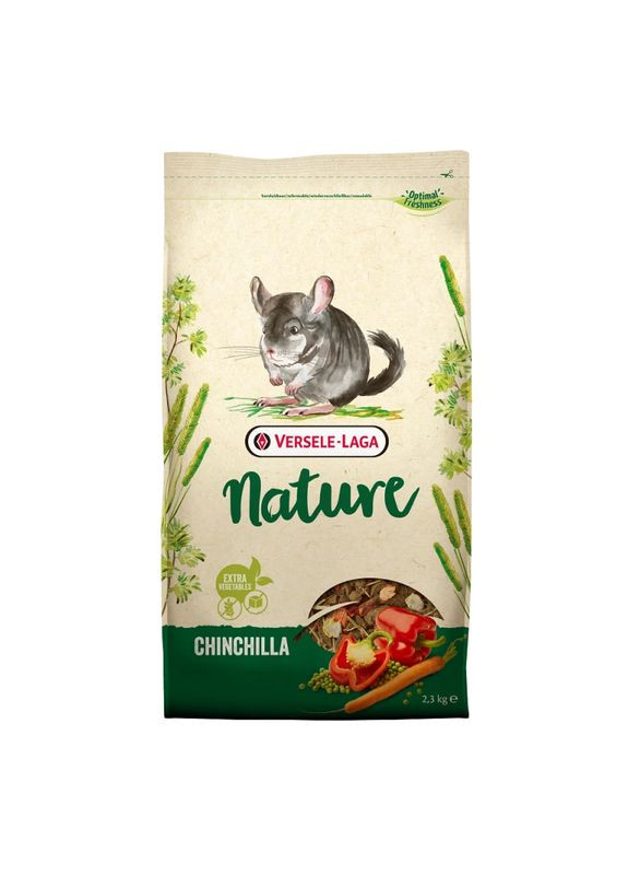 Беззерновой корм для шиншилл Nature Chinchilla 2,3 кг Versele-Laga (366447512)