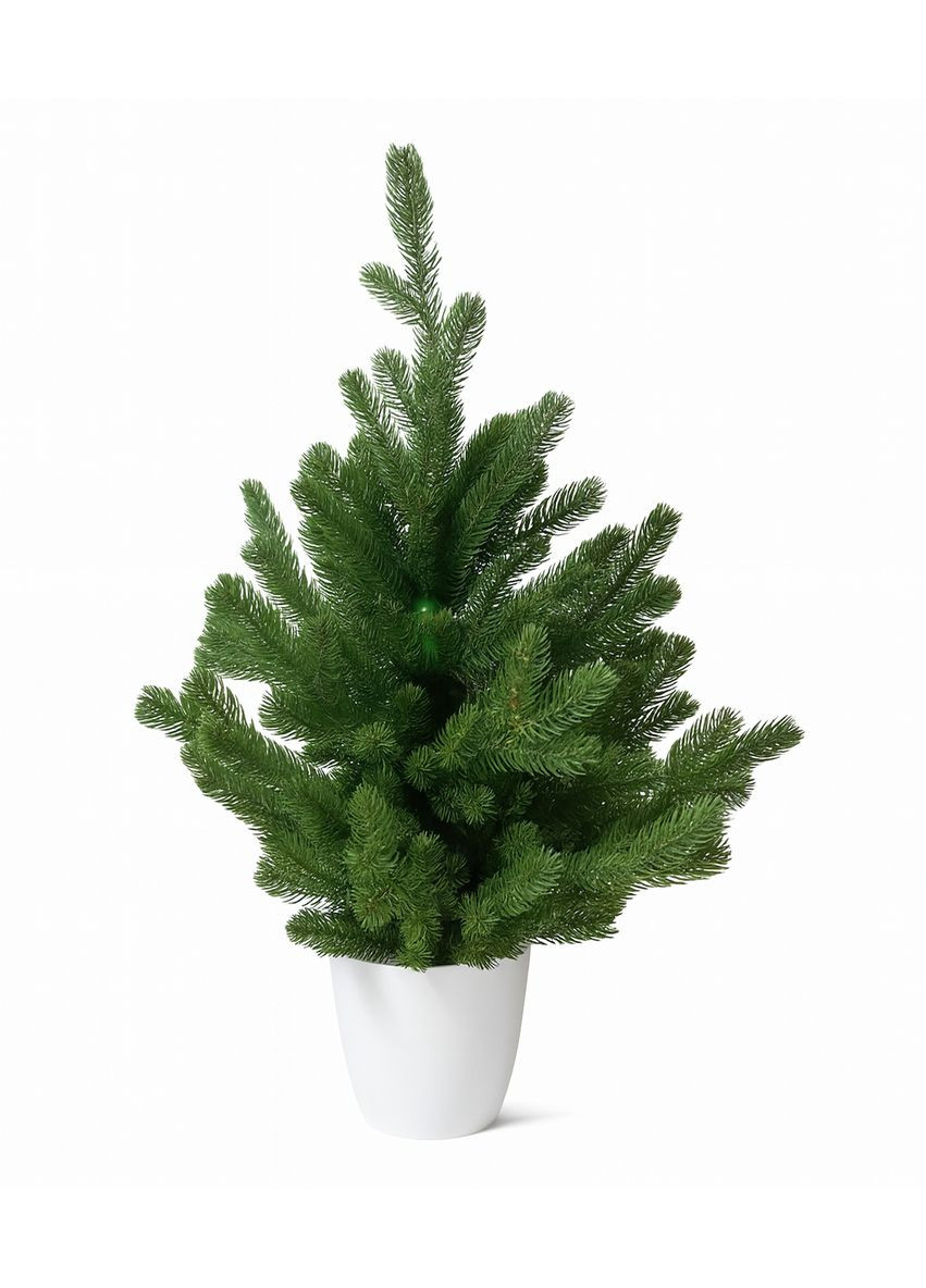 Ялинка штучна в горщику 0,55 м зелена No Brand (369422123)