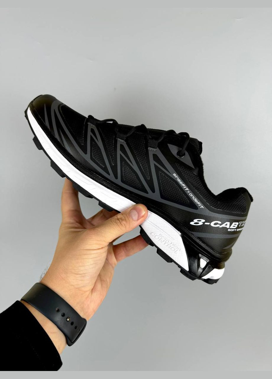 Черные зимние кроссовки зимние мужские salomon xt-6 winter gore-tex black termo fleece | саломон хт-6 черные термо с флисом No Brand