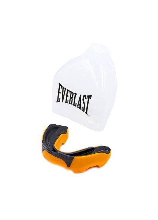 Капа боксерская в футляре 1400009 Черно-оранжевый, No branding (37429162) No Brand (322735634)