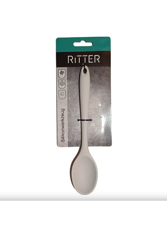 Лопатка кухонная силиконовая RITTER 20.8 см белый Krauff (289728079)
