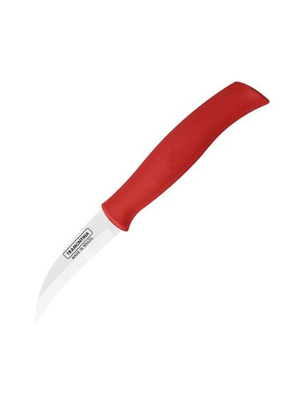 Нож SOFT PLUS red шкиразъемный 76мм (23659/173) Tramontina (282955787)