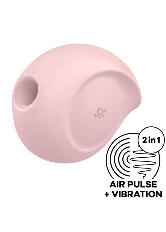 Вакуумный клиторальный стимулятор с вибрацией Satisfyer Sugar Rush Rose No Brand (366876988)