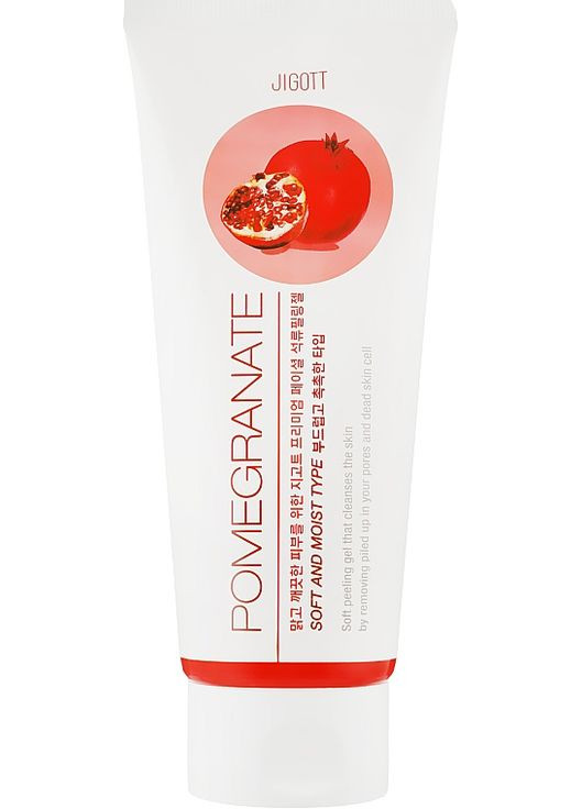 Пилинг-гель с экстрактом граната Premium Facial Pomegranate Peeling Gel 180ml (853950-13045) Jigott (368625025)