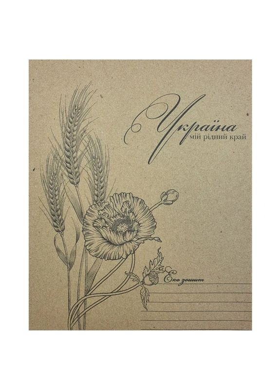 Тетрадь ученическая Перышко Бриск ТВ-80 12 л. (4820197140015)(SC) shop (4820197140015) Бріск (339041880)
