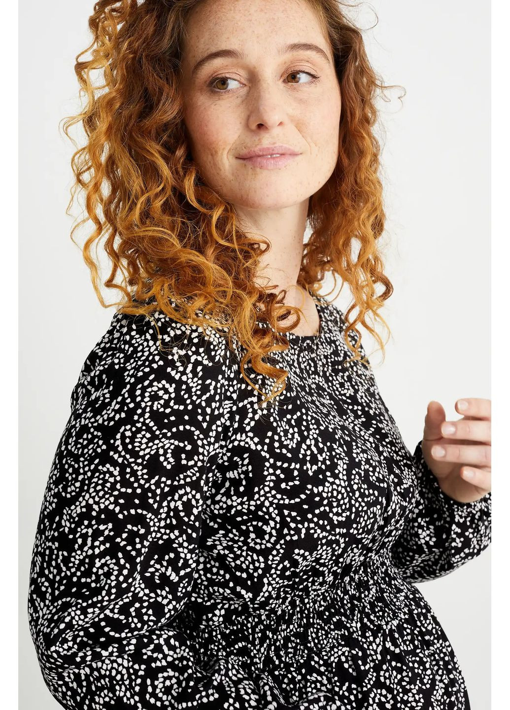 Комбінована кежуал сукня для вагітних C&A однотонна