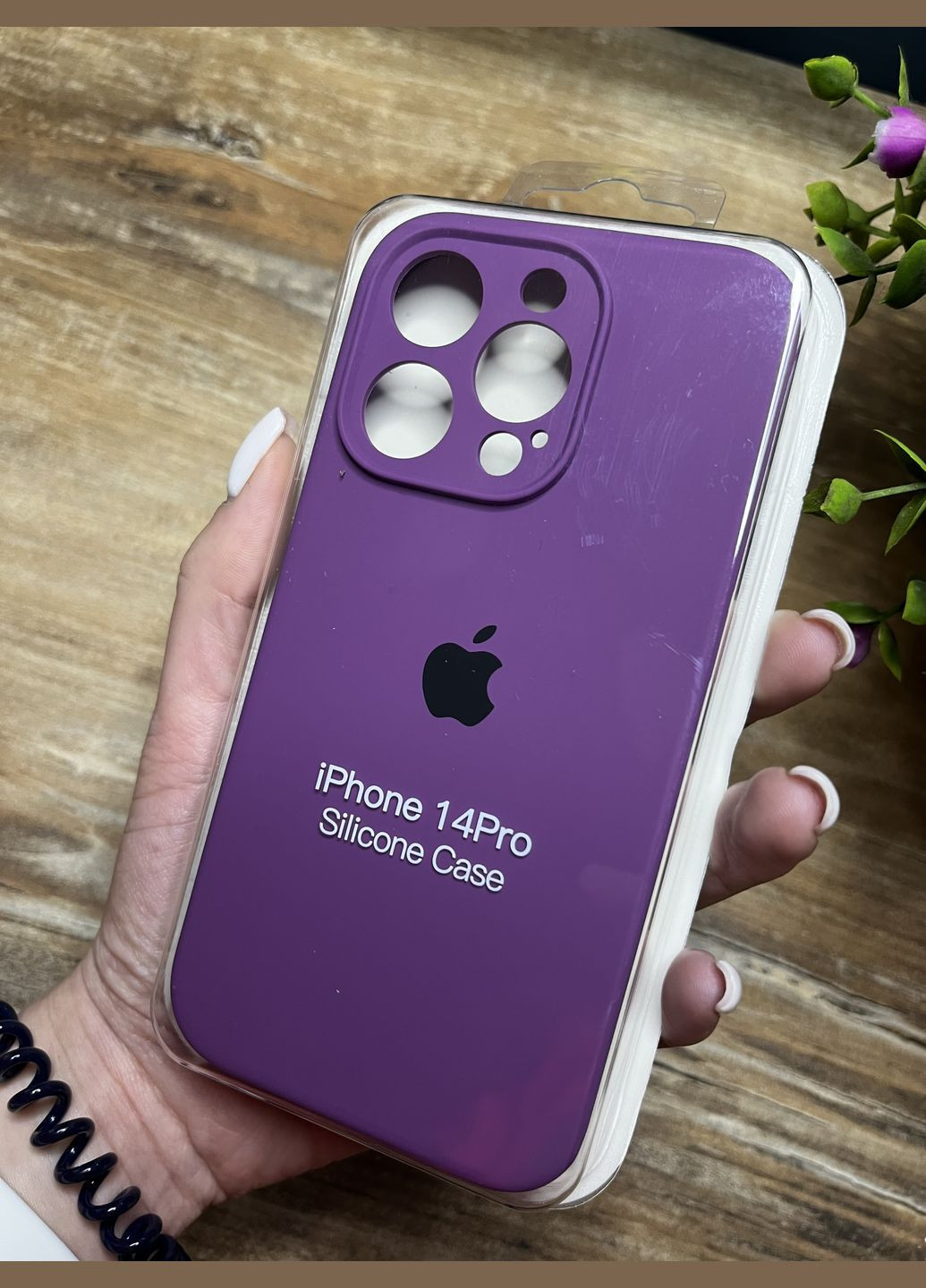 Чехол на iPhone 14 Pro квадратные борта чехол на айфон silicone case full camera на apple айфон Brand iphone14pro (293151791)