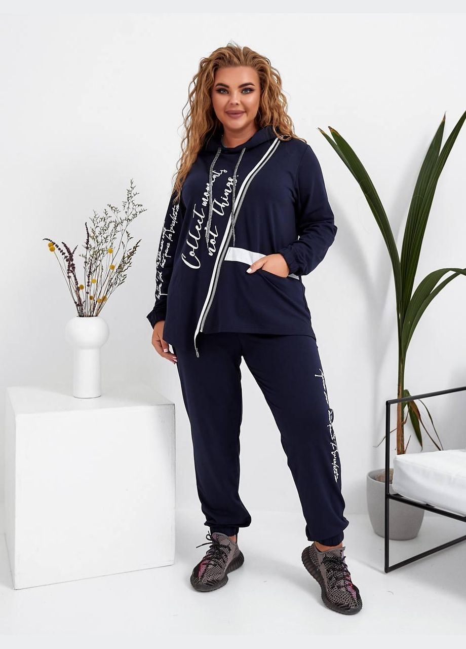 Женский спортивный костюм черного цвета New Trend (304648189)