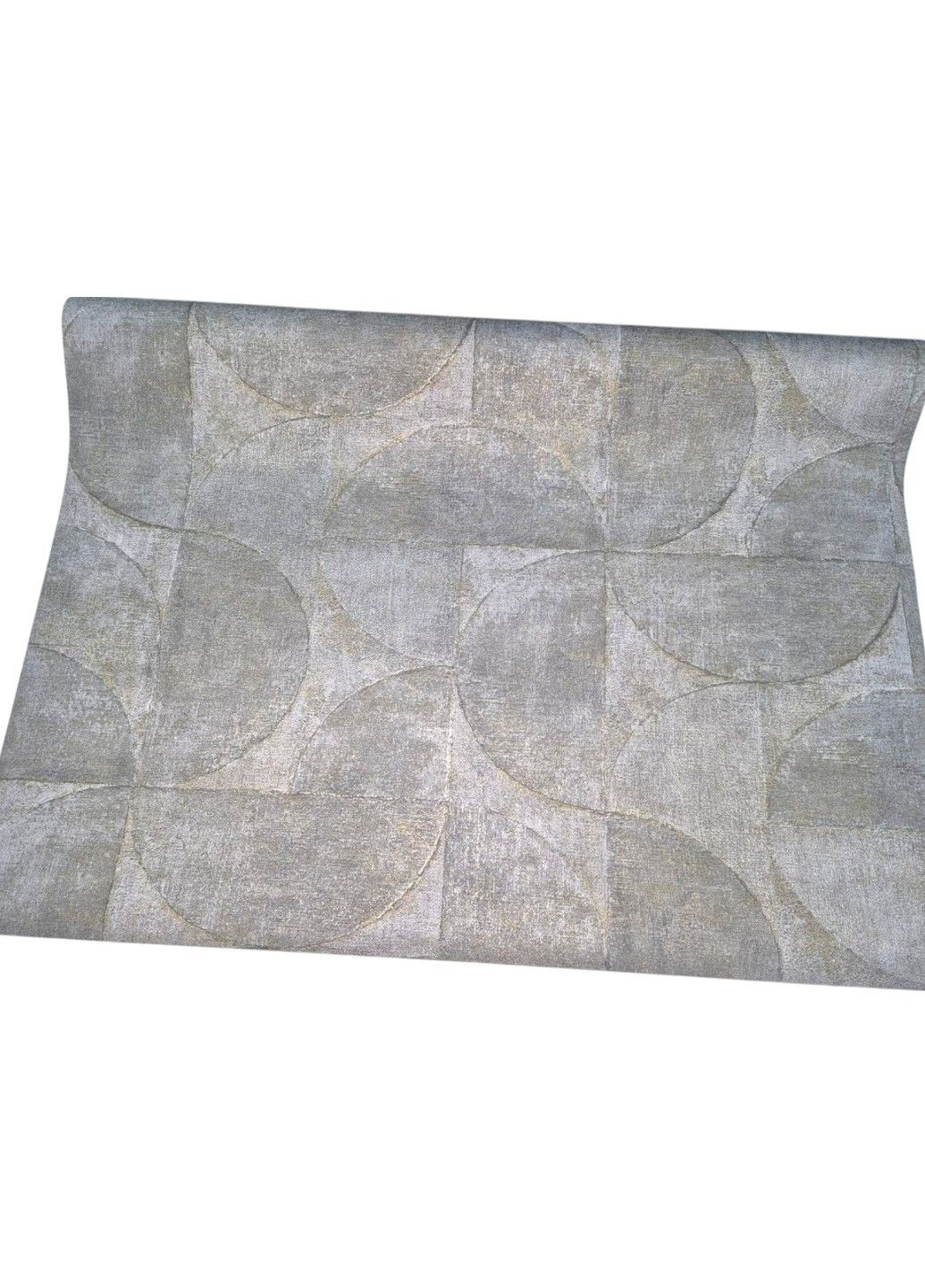 Шпалери вінілові 10.05 × 1.06 м 1032870, сірі, абстрактний малюнок для спальні, вітальні, кабінету, передпокою MARBURG (339111273)