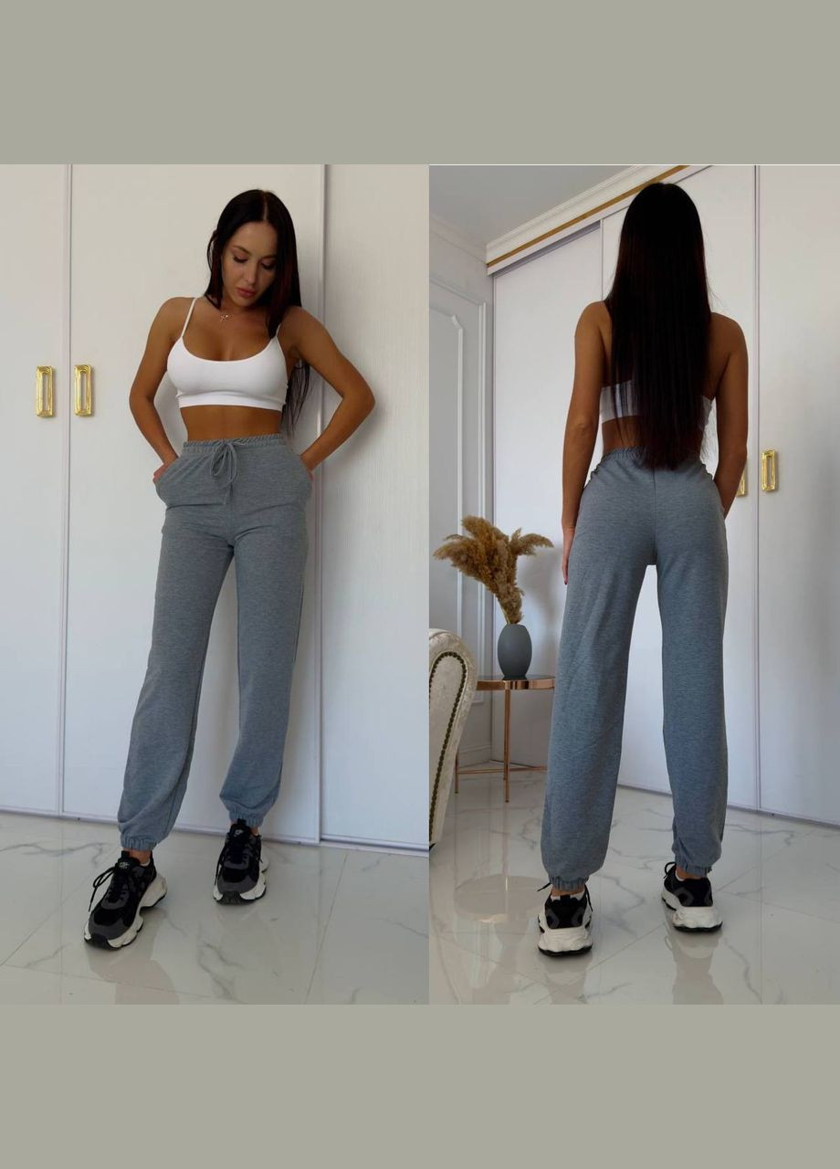 Штани Джогери двонитка люкс No Brand (332671321)