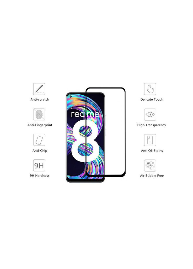 Скло захисне (m434180) Drobak Realme 8 (367063068)