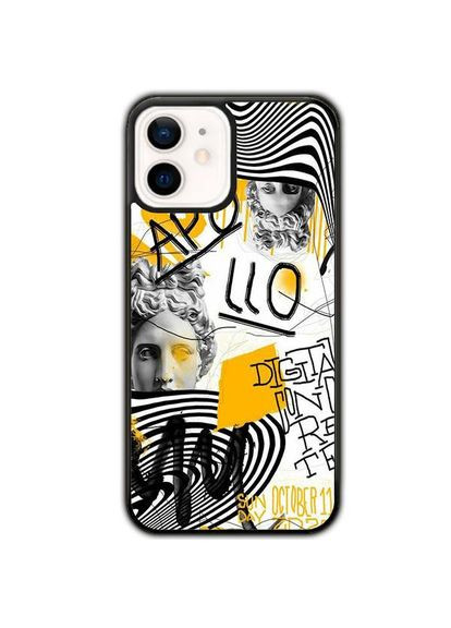 Чехол для Apple Iphone 12 Mini Черный No Brand (302222746)