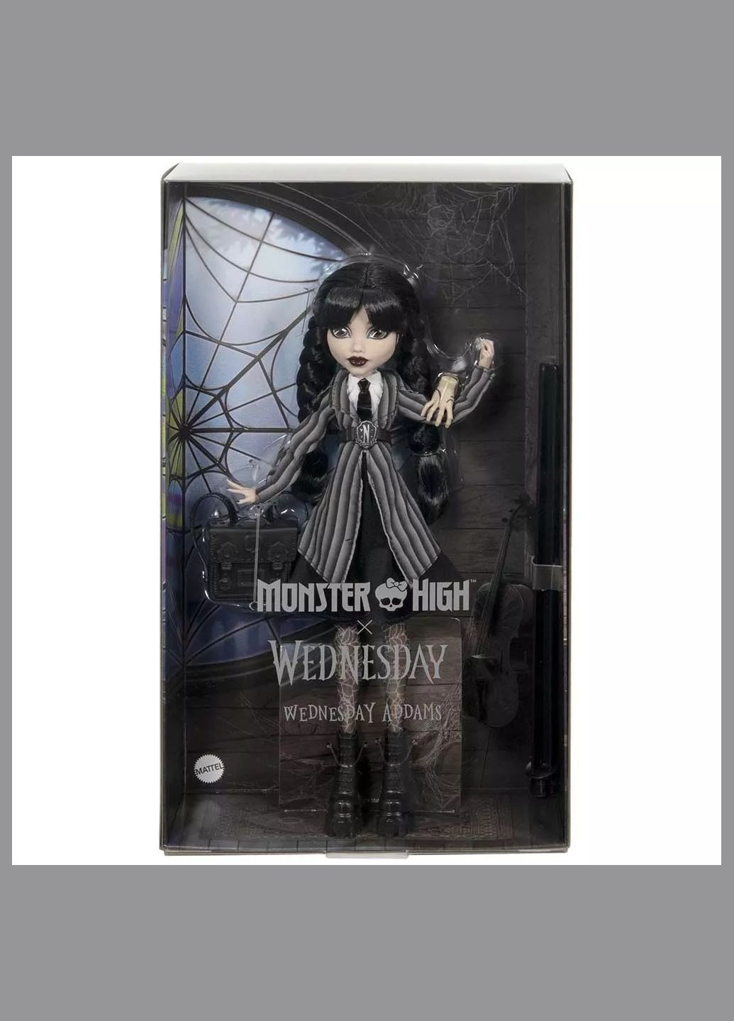 Лялька колекційна Венздей у шкільній формі (HXJ04) Monster High (330057703)