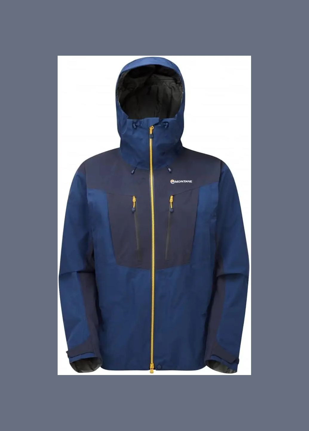 Синя демісезонна куртка ontane endurance pro jacket antarctic blue Montane