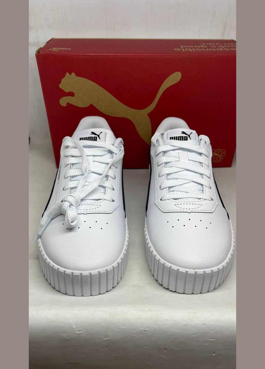 Кроссовки женские Puma carina 2.0 white белые (302243835)