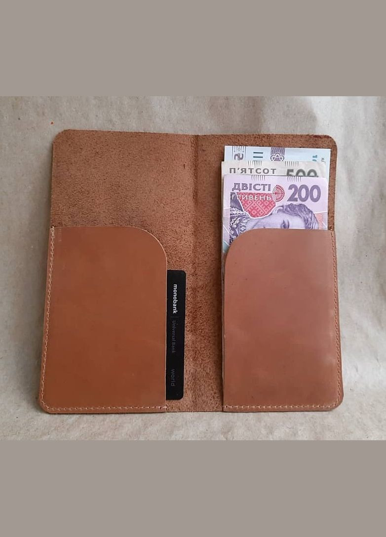 Чек-бук шкіряна рахівниця для ресторану чековий тримач Check Holder1, помаранчева No Brand (326794526)