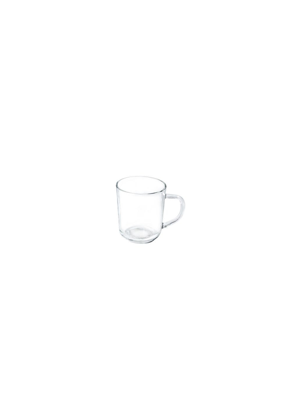 Чашка скляна без малюнка 230мл ST93046 S&T (272998614)