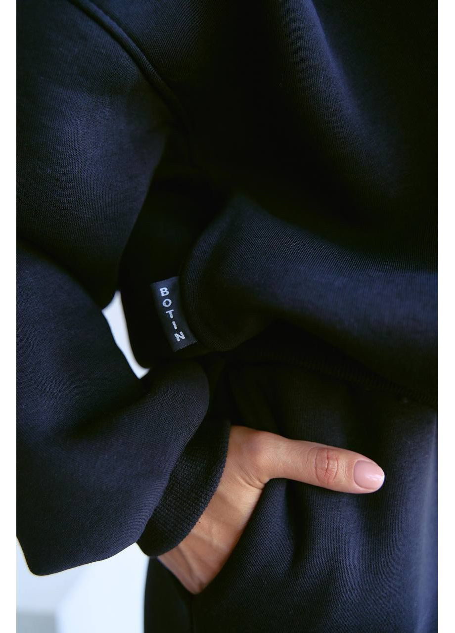 Костюм Chicago,дорога Турецкая трехнить Пенье,манжеты рабана,кофта оверсайз с двойным картонным,высокие штаны Україна (365671640)