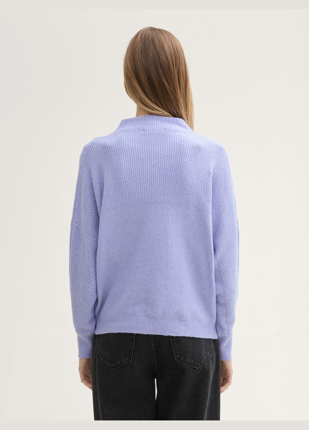 Фиолетовый демисезонный свитер Tom Tailor