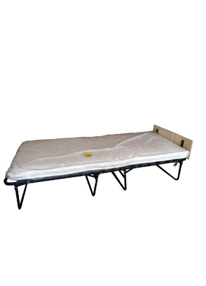 Розкладачка ліжко V-3 з матрацом 7 см, 43*80*195 см., чохол для зберігання, напівавтомат, ортопедична Mavens (266699693)