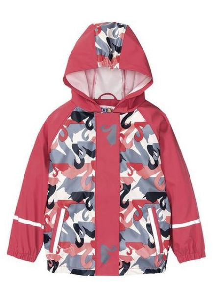 Куртка-дощовик водовідштовхувальна та вітрозахисна для дівчинки LIDL 307991 рожевий Lupilu (263131091)