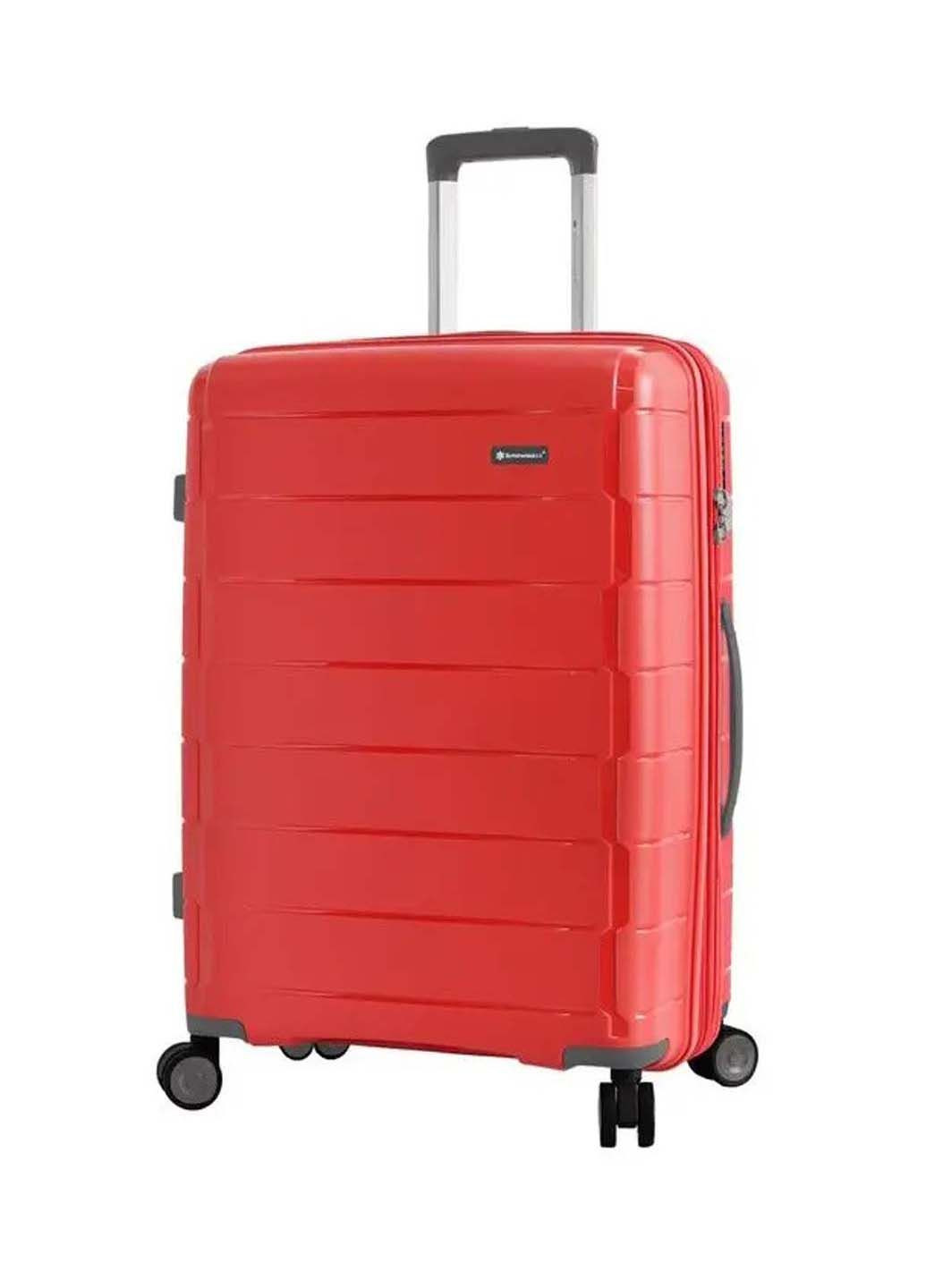 Чемодан маленький S полипропилен 20303 56×39×23см 35л Snowball (298424903)