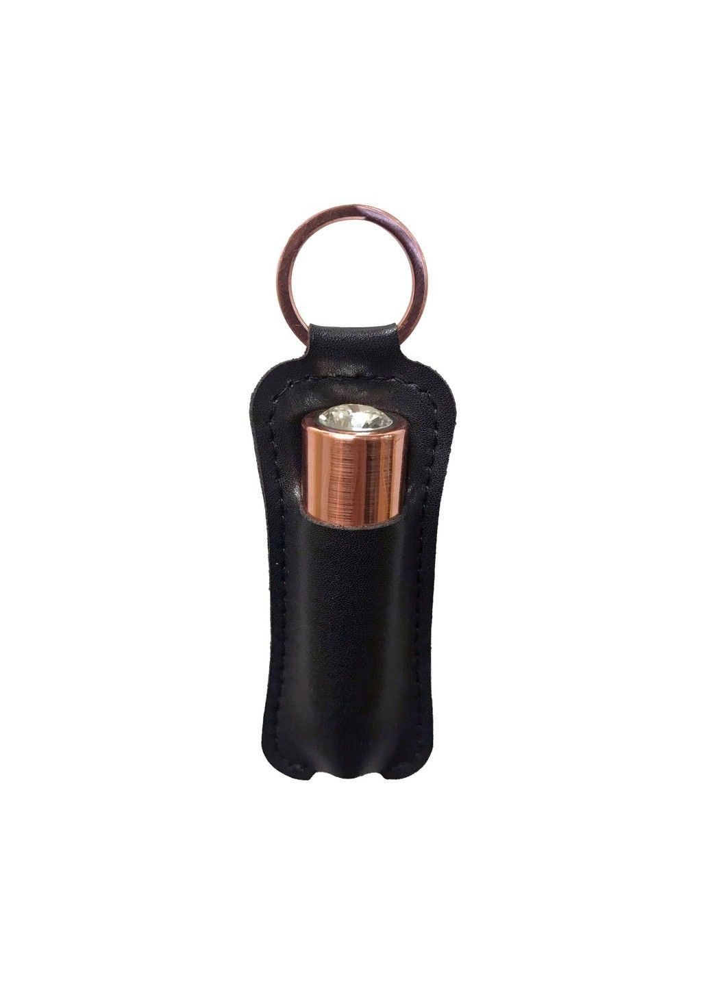 Віброкуля First-Class Bullet 2.5" з Key Chain Pouch, Rose Gold, 9 режимів вібрації PowerBullet (350627699)