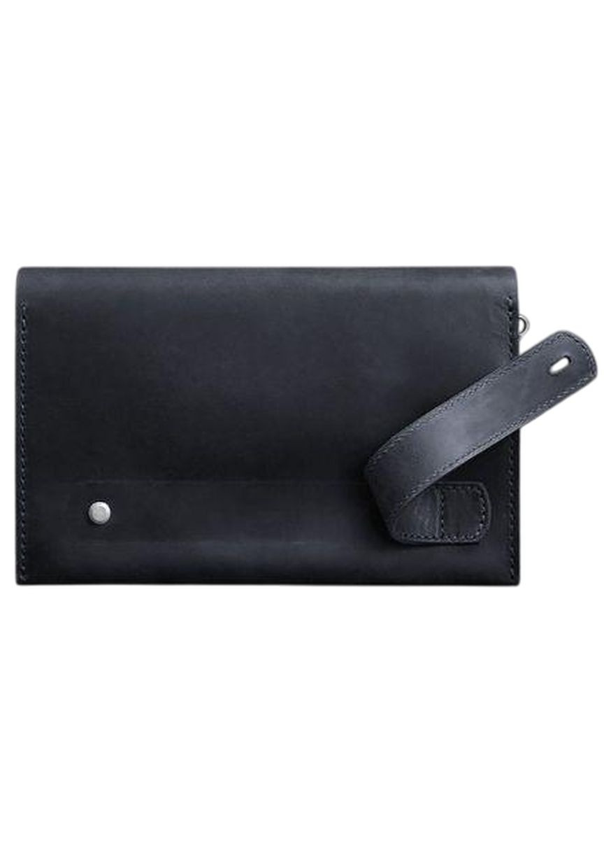 Сумка клатч на руку мужская из натуральной кожи маленькая Синий 37622 BlankNote (353690211)