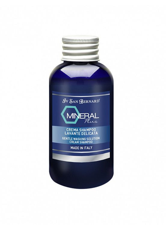 Крем-шампунь для боротьби із запаленнями та алергіями тварин Mineral Plus Cream 100 мл (8022767000828) Iv San Bernard (314934264)