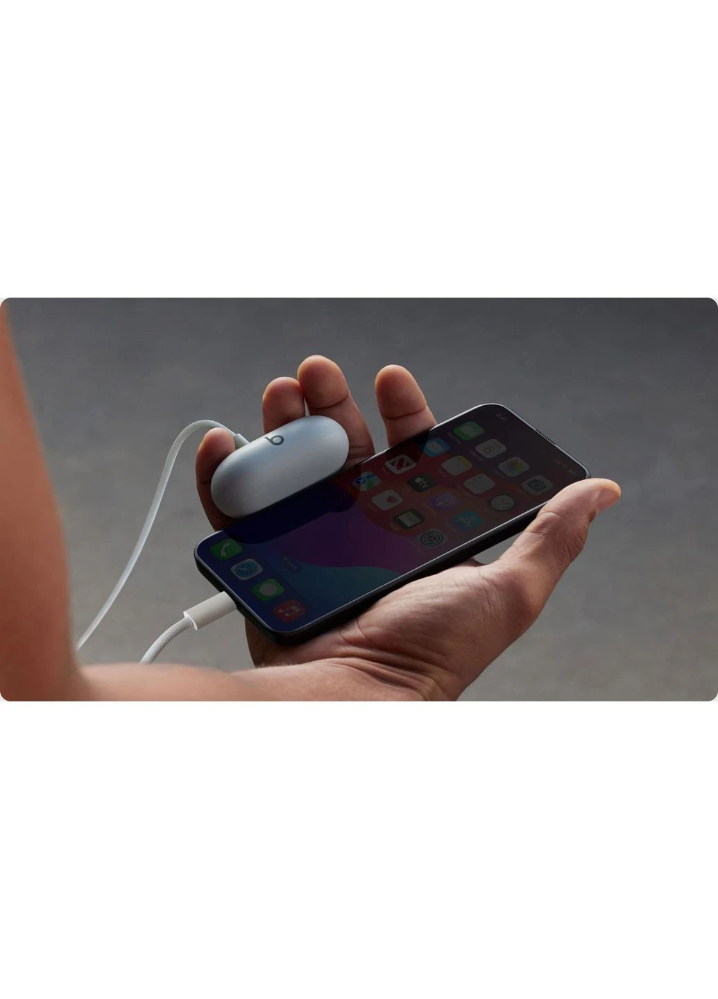 Бездротові навушники Dr. Dre Solo Buds Transparent Red (MUW03) BEATS (401995639)