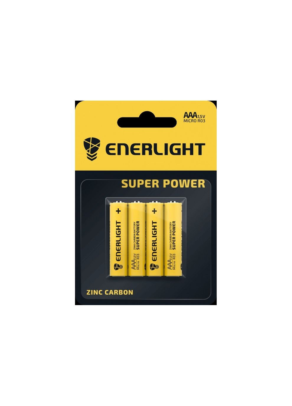 Батарейка SUPER Power AAA/R03 (C4) Enerlight (370624714)