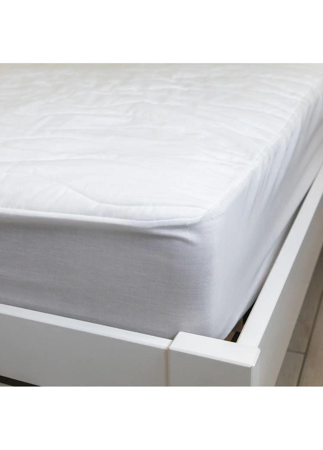 Наматрасник чехол 120*200*30 см хлопковый гипоаллергенный Белый (24960120200) ТЕП (364099891)