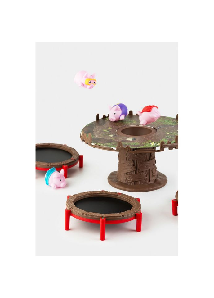 Настольная игра "Хрюшки - попрыгушки" FGS63 на украинском языке Fun Games (306435428)