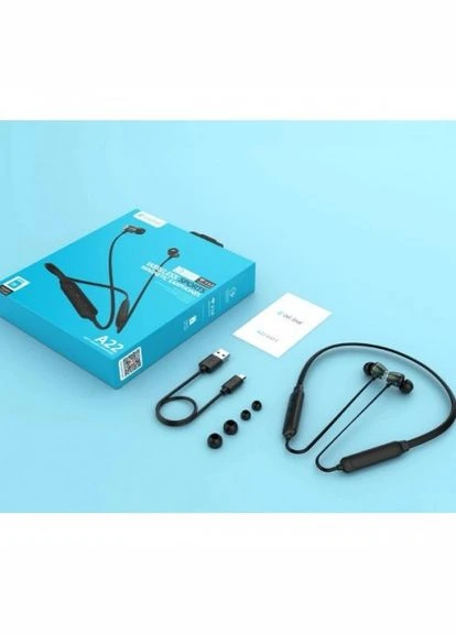 Bluetooth стерео гарнитура A22 наушники с дугой черные Celebrat (280928766)