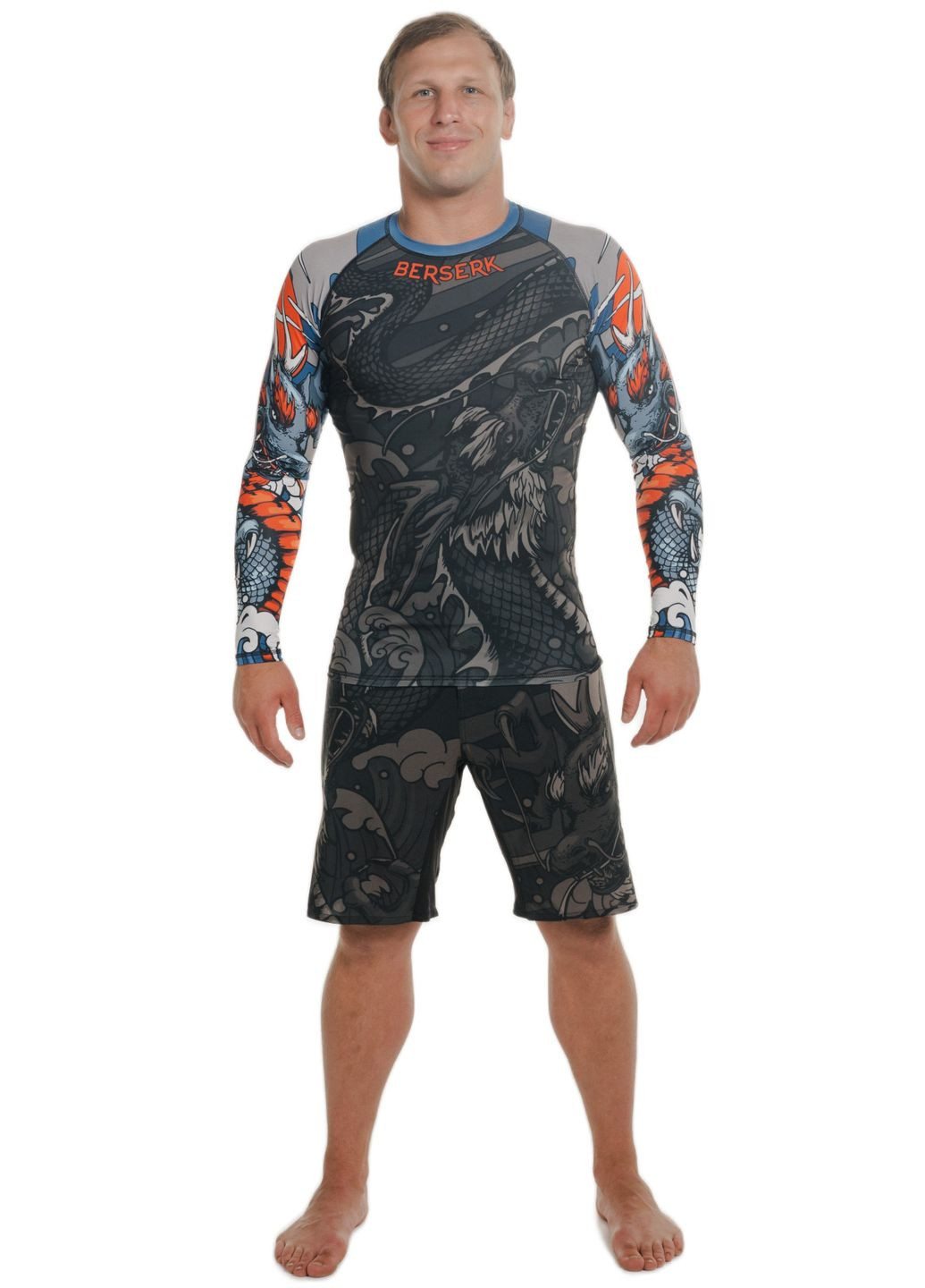 Рашгард DRAGON black (019900) Berserk Sport (292579208)