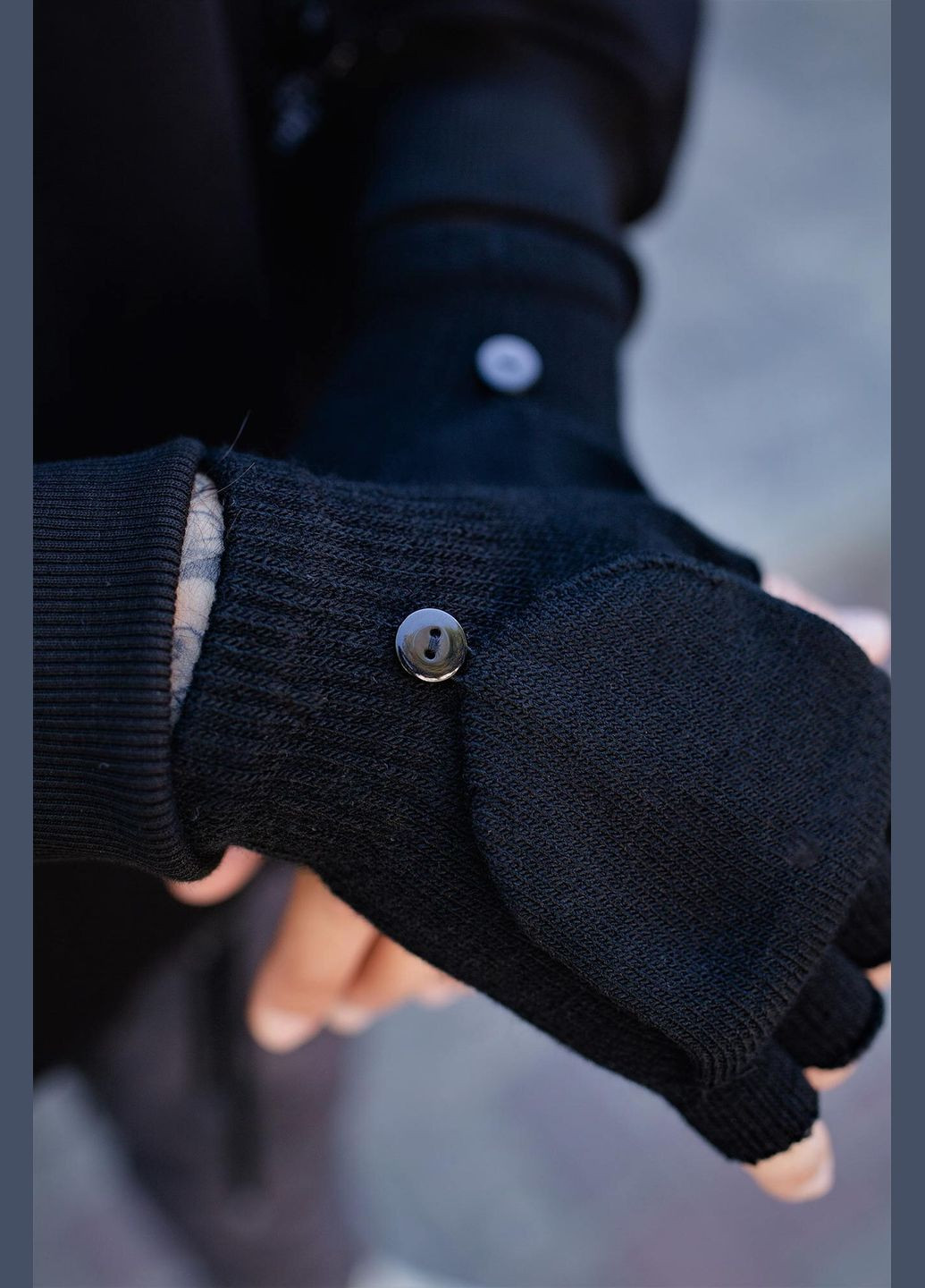 Перчатки Button Without (313236857)