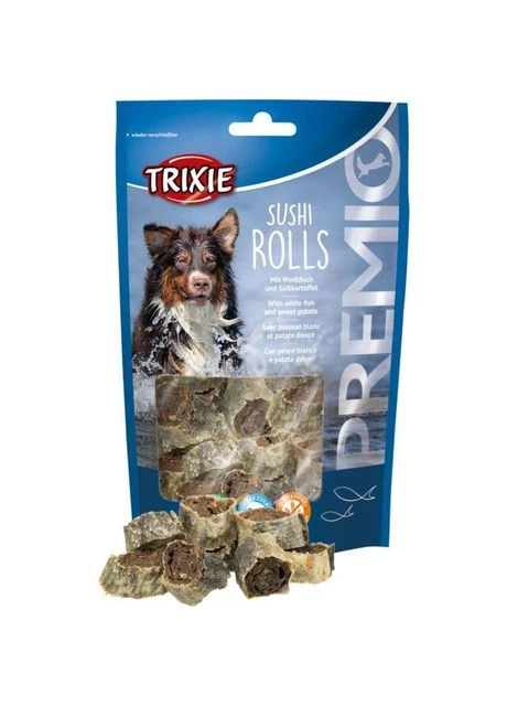Ласощі для собак "Sushi Rolls", зі смаком риби (100 г) Trixie (392479034)
