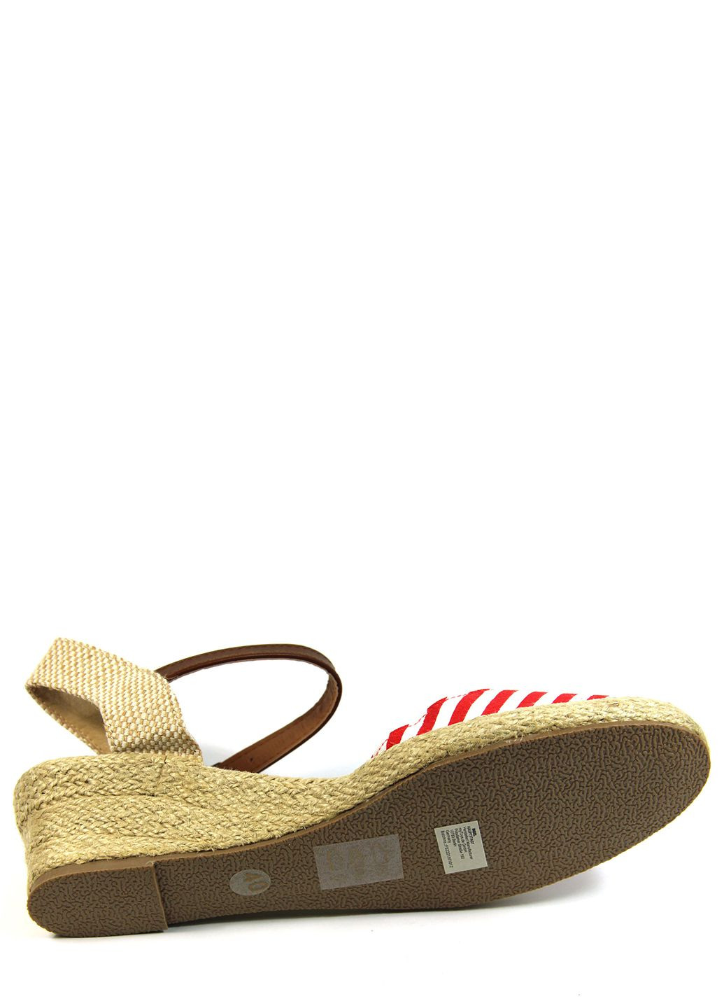 Комбинированные женские босоножки INSELHAUPTSTADT с ремешком