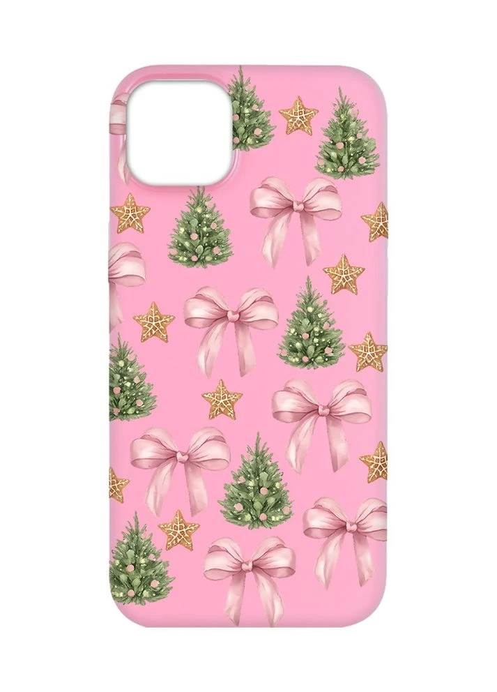 Матовый чехол на Apple iPhone 14 Plus Рождественский фон (принт 427) Creative (400775430)