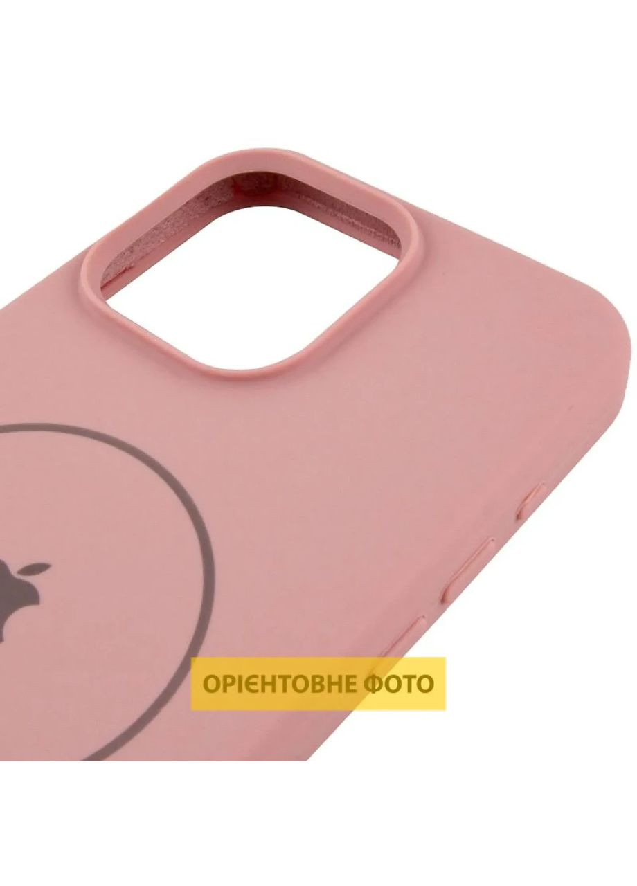 Чохол Silicone Case Full Protective (AA) V2 with MagSafe для Apple iPhone 16 Pro Max (6.9") / Pink Sand Epik (372689570)